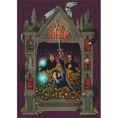 Puzzle: Harry Potter und die Heiligtümer des Todes: Teil 2 (1000 Teile)