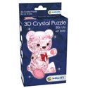 Crystal Puzzle: Bär Lily Rosa (48 Teile)