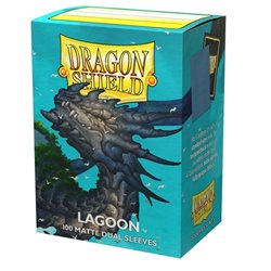Dragon Shield: Matte – Dual Lagoon (100)