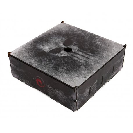 Card Storage Case: Old Skull