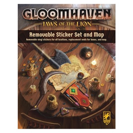 Gloomhaven Removable Sticker Set: Jaws of the Lion