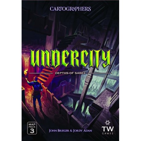 Cartographers: Heroes Map Pack 3 - Undercity