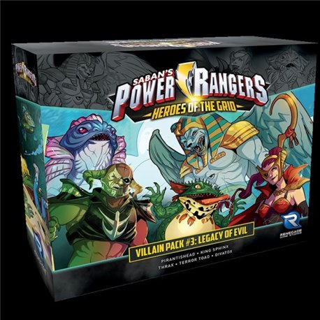 Power Rangers: Heroes of the Grid Villian Pack 3