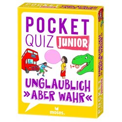 Pocket Quiz junior – Unglaublich, aber wahr