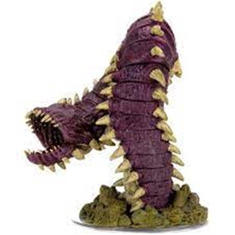 D&D Icons of the Realms Fangs and Talons Purple Worm Premium Set
