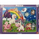 Rahmenpuzzle Lilimals 40 Teile