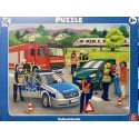 Rahmenpuzzle Polizeieinsatz 20 Teile