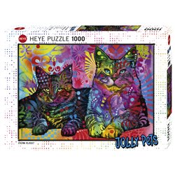 Puzzle Devoted 2 Cats 1000T
