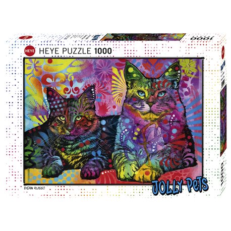 Puzzle Devoted 2 Cats 1000T