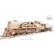 Ugears Holzpuzzle Dampflokomotive mit Tender