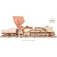 Ugears Holzpuzzle Dampflokomotive mit Tender