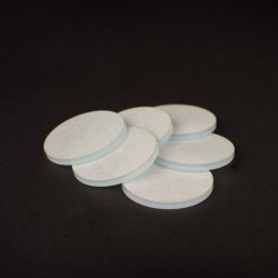 Clear Acrylic Miniature Bases (3mm) - Ø30