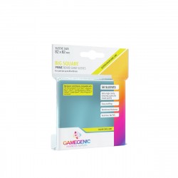 Gamegenic PRIME Big Square Sized Sleeves 82 x 82 mm Clear