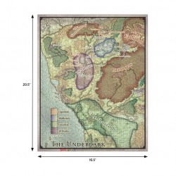 Dungeons & Dragons Out of the Abyss Vinyl Map Set