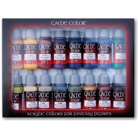 Vallejo Game Color Advanced Set (16 Farben) GASET2