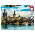 Puzzle Educa Sicht auf Prag 2000T