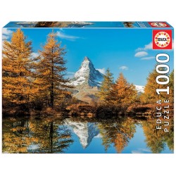 Puzzle Matterhorn im Herbst 1000T