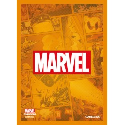 MARVEL CHAMPIONS art sleeves Marvel orange