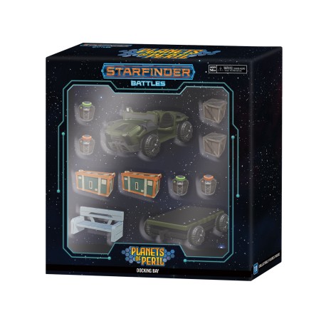 Starfinder Battles Planets of Peril Docking Bay Premium Set