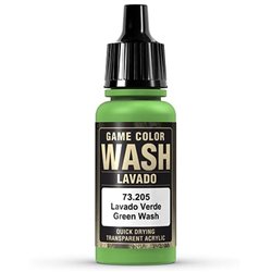 Vallejo Game Color Green Wash 73.205 17ml