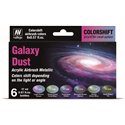 Galaxy Dust Acrylic Airbrush Metallic 6 Farben