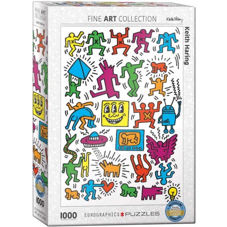 Puzzle Collage by Keith Haring 1000T 6000-5513
