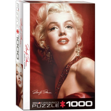 Puzzle Marilyn Monroe Red Portrait 1000T 6000-0812