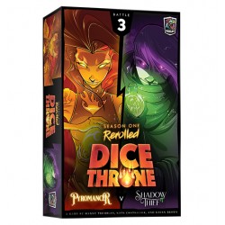 Dice Throne S1 Box 3 Pyromancer v Shadow Thief