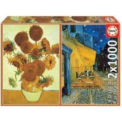 Puzzle Van Gogh Art Collection 2x1000
