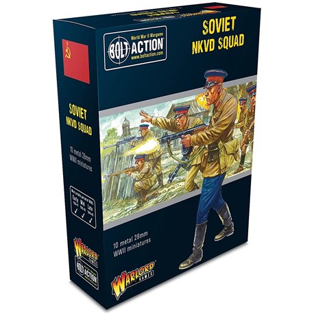 Bolt Action Soviet NKVD squad