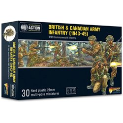 Bolt Action British & Canadian Army infantry 1943-45
