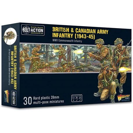 Bolt Action British & Canadian Army infantry (1943-45)