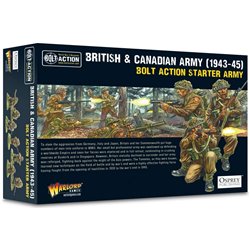 Bolt Action British & Canadian Army 1943-45 starter army