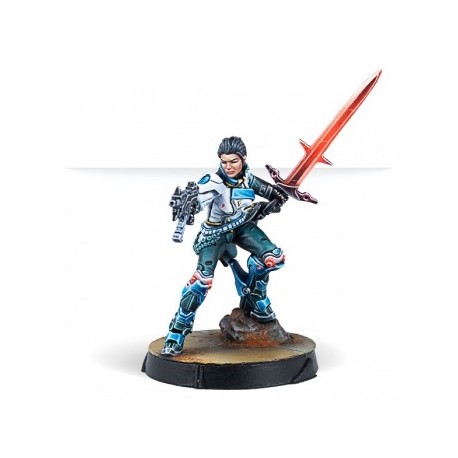 Infinity CodeOne Shona Carano Aristeia Swordmaster (Submachine gun)