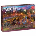 Puzzle Die Grachten von Amsterdam 1000T