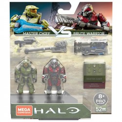 Mega Construx Halo Infinite Master Chief vs. Brute Warrior