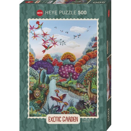 Puzzle Exotic Garden 500T