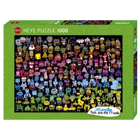 Puzzle Doodle Rainbow 1000T