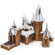 Metal Earth Hogwarts in snow