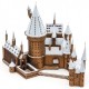 Metal Earth Hogwarts in snow