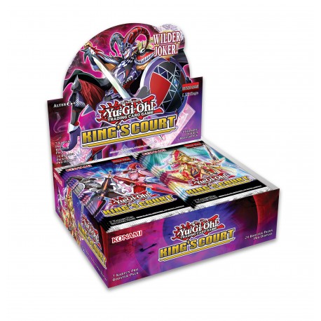 YGO Kings Court Booster Display dt.