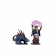 Wardlings Painted RPG Figures Boy Warlock & Lizard