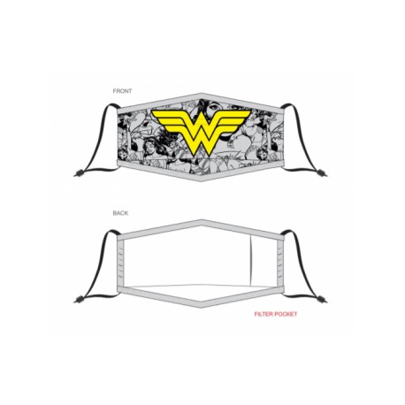 Wonder Woman Adjustable Gesichtsmaske