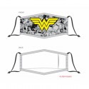 Wonder Woman Adjustable Gesichtsmaske