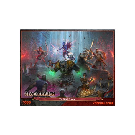 Gloomhaven Puzzle The Black Barrow (1000pc)