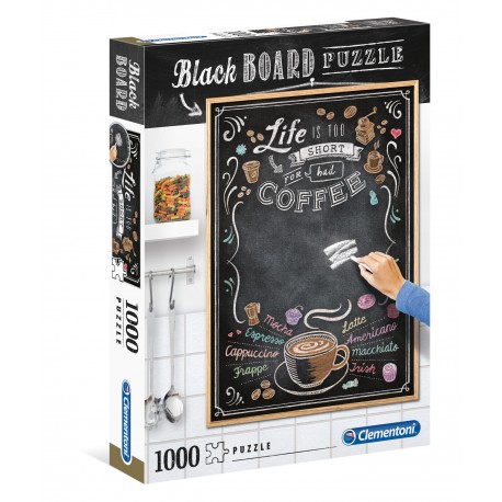 Puzzle Black Board Coffee 1000T