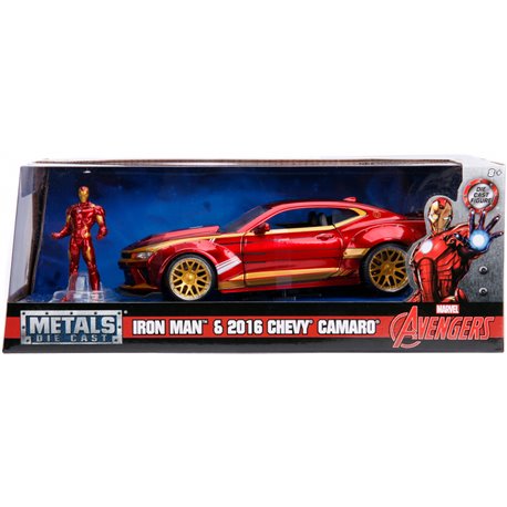 Marvel Ironman 2016 Chevy Camaro SS 1:24