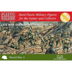 Plastic Soldier WW2 020003 20mm WWII German Late War Infantry 57