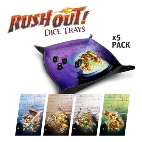 Rush Out! Dice Trays (5 Stück)