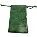 Würfelbeutel: PU-Leather-Bag Green